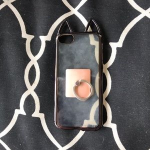iPhone 6 case with pop ring